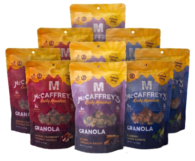 McCaffrey Pick 8 Gridiron granola bundle build-your-own box